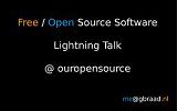 "Presentation - opensource"